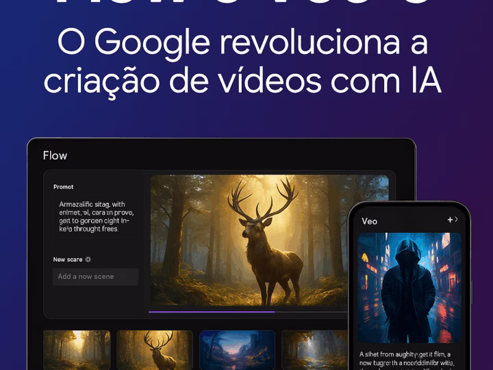 Flow e Veo 3: O Google Revoluciona a Criação de Vídeos com Inteligência Artificial