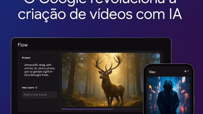 Flow e Veo 3: O Google Revoluciona a Criação de Vídeos com Inteligência Artificial