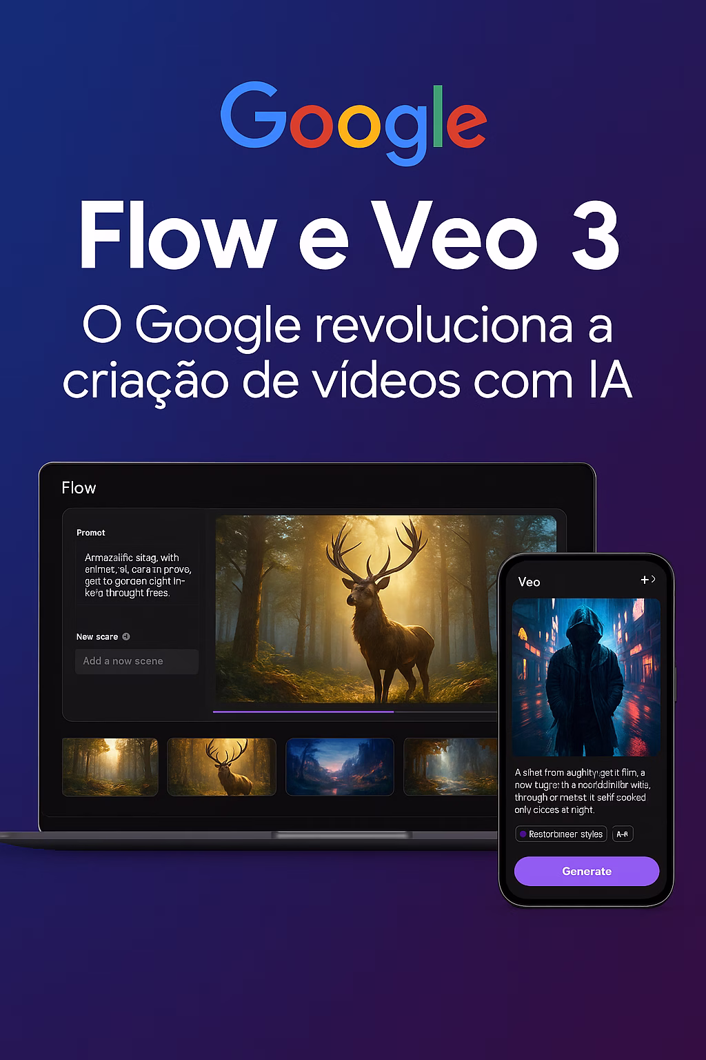 Flow e Veo 3: O Google Revoluciona a Criação de Vídeos com Inteligência Artificial